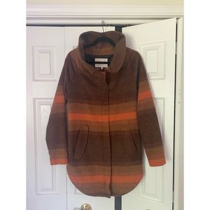 Rachel Roy wool plaid coat jacket